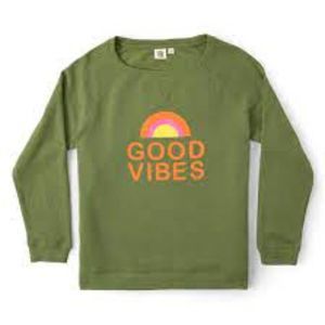 Good Vibes Club Sweatshirt Green L sunrise